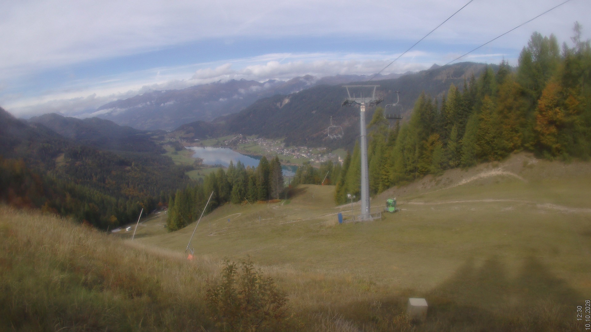 Archived image Webcam Naturpark Weissensee - Carinthia