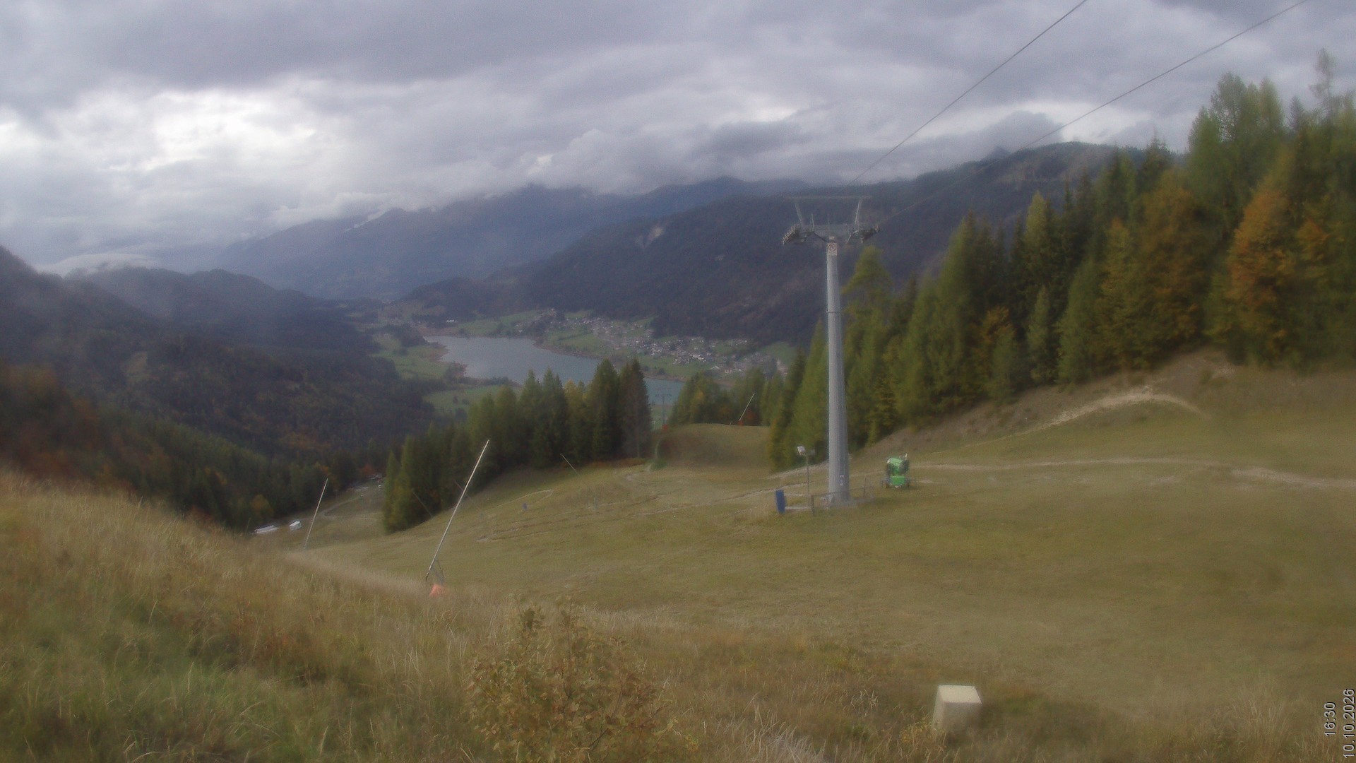 Archived image Webcam Naturpark Weissensee - Carinthia