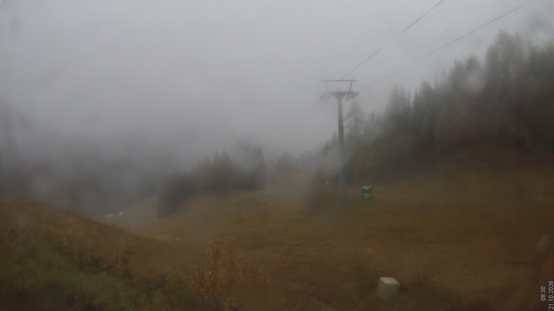 Archiv Foto Webcam Bergbahnen Weissensee - Bergstation