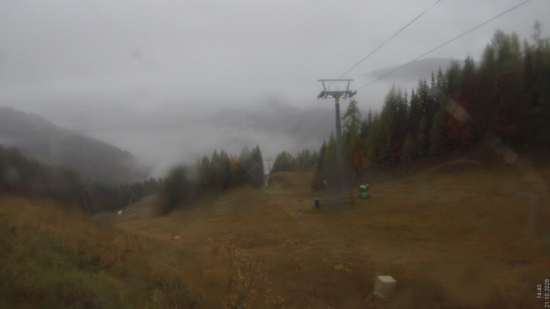 Archiv Foto Webcam Bergbahnen Weissensee - Bergstation