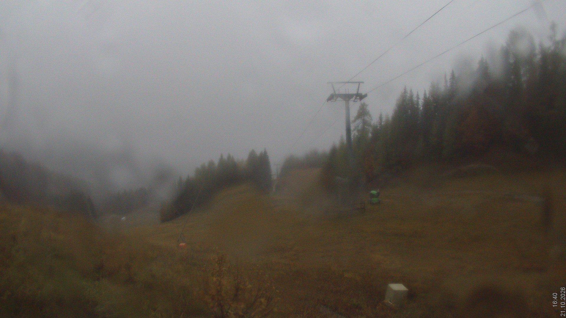 Archiv Foto Webcam Bergbahnen Weissensee - Bergstation
