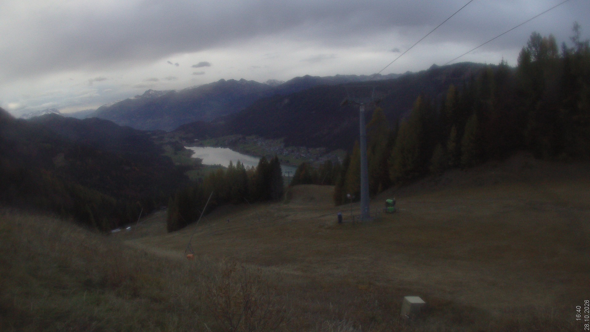 Archiv Foto Webcam Bergbahnen Weissensee - Bergstation