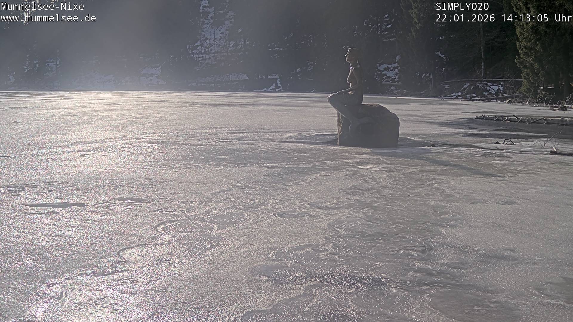 Archived image Webcam Lake Mummelsee - Black Forest