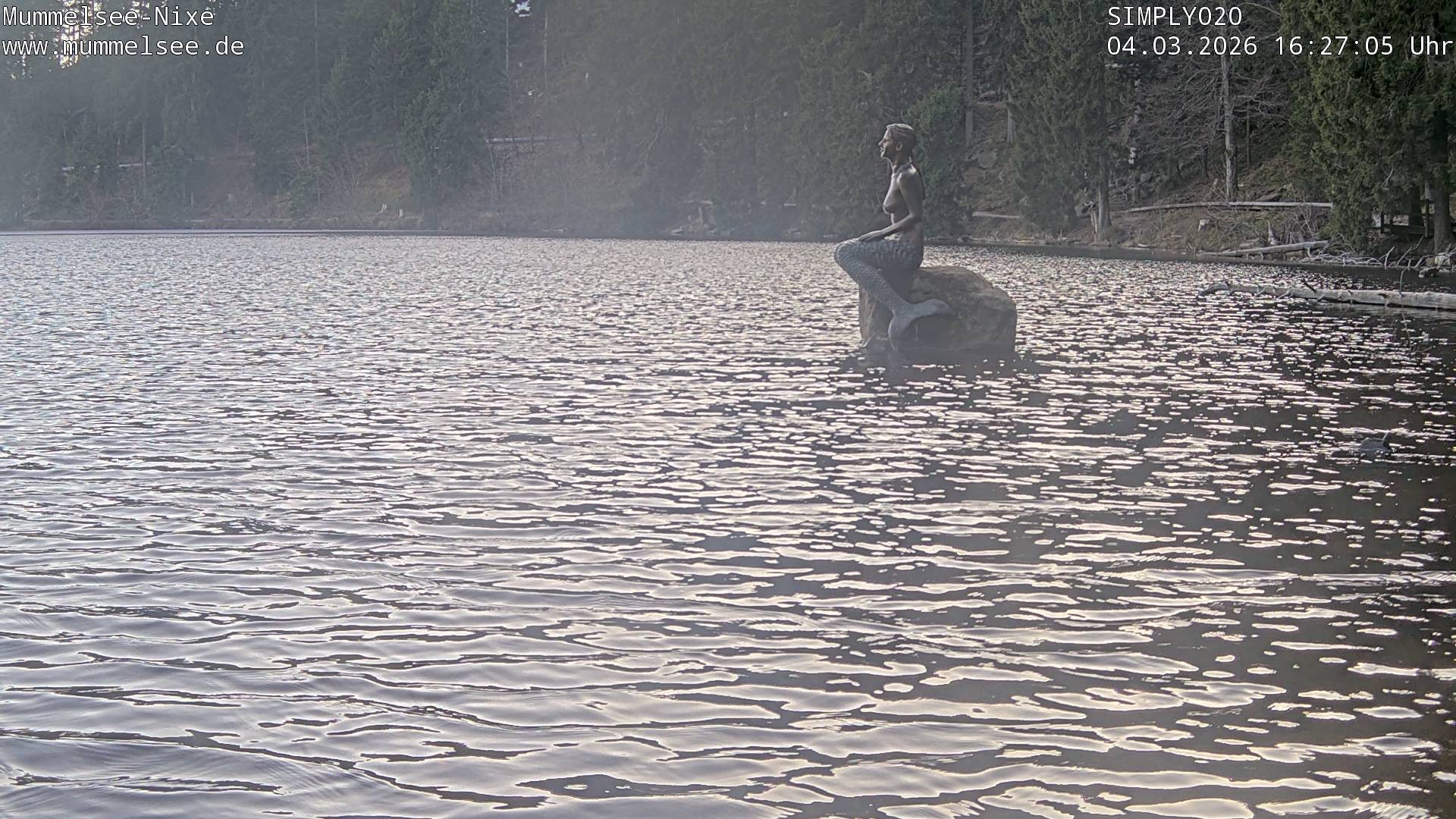 Archived image Webcam Lake Mummelsee - Black Forest