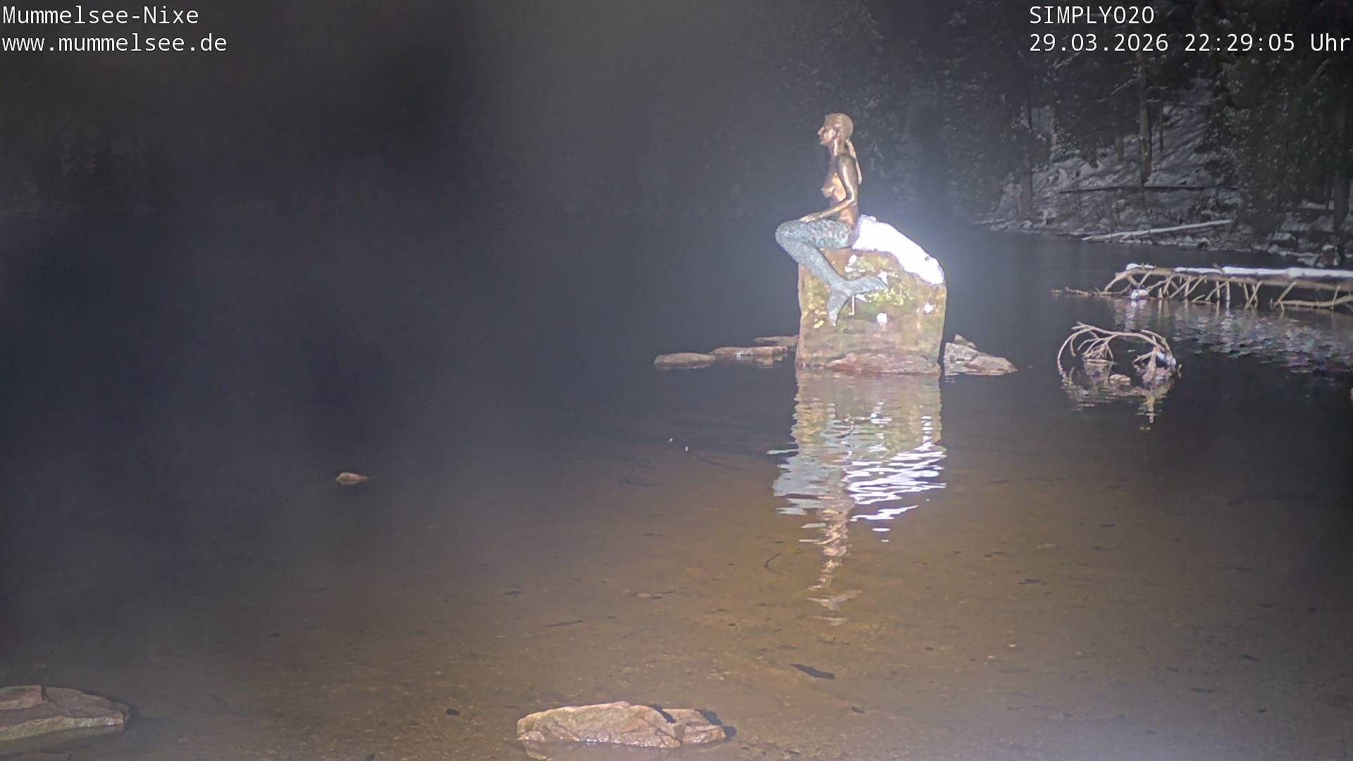 Archived image Webcam Lake Mummelsee - Black Forest