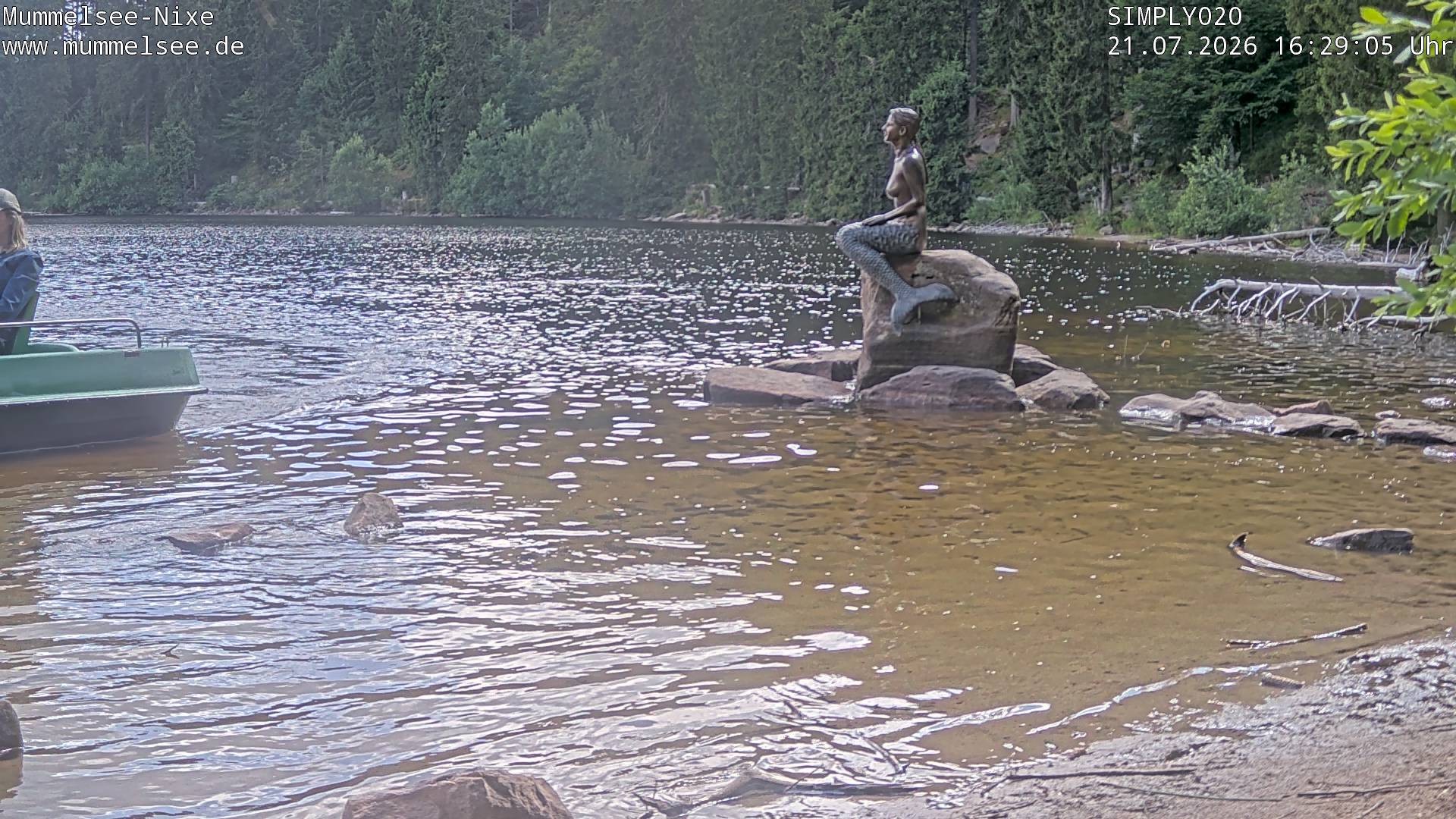 Archiv Foto Webcam Ufer Mummelsee