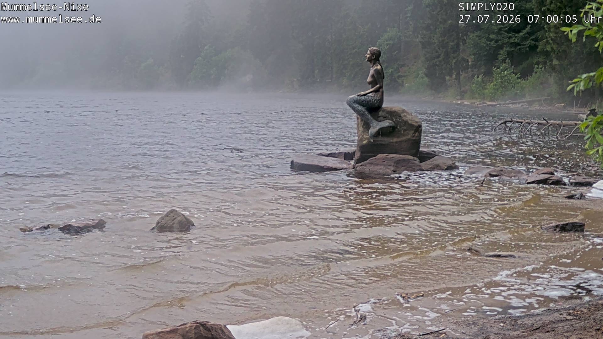 Archiv Foto Webcam Ufer Mummelsee