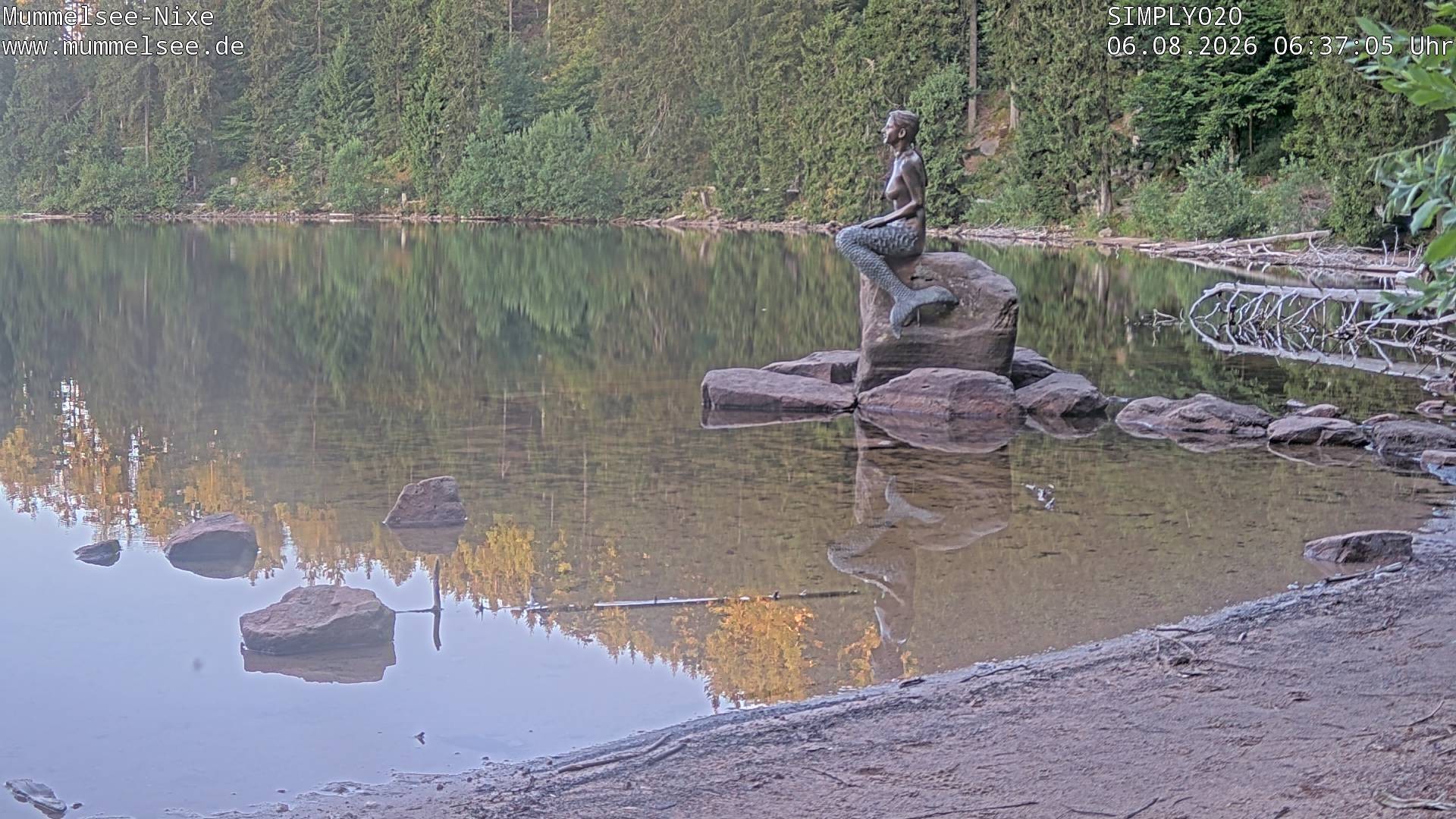 Archiv Foto Webcam Ufer Mummelsee