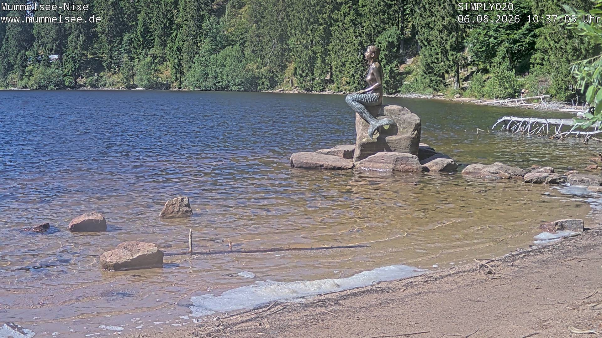 Archiv Foto Webcam Ufer Mummelsee