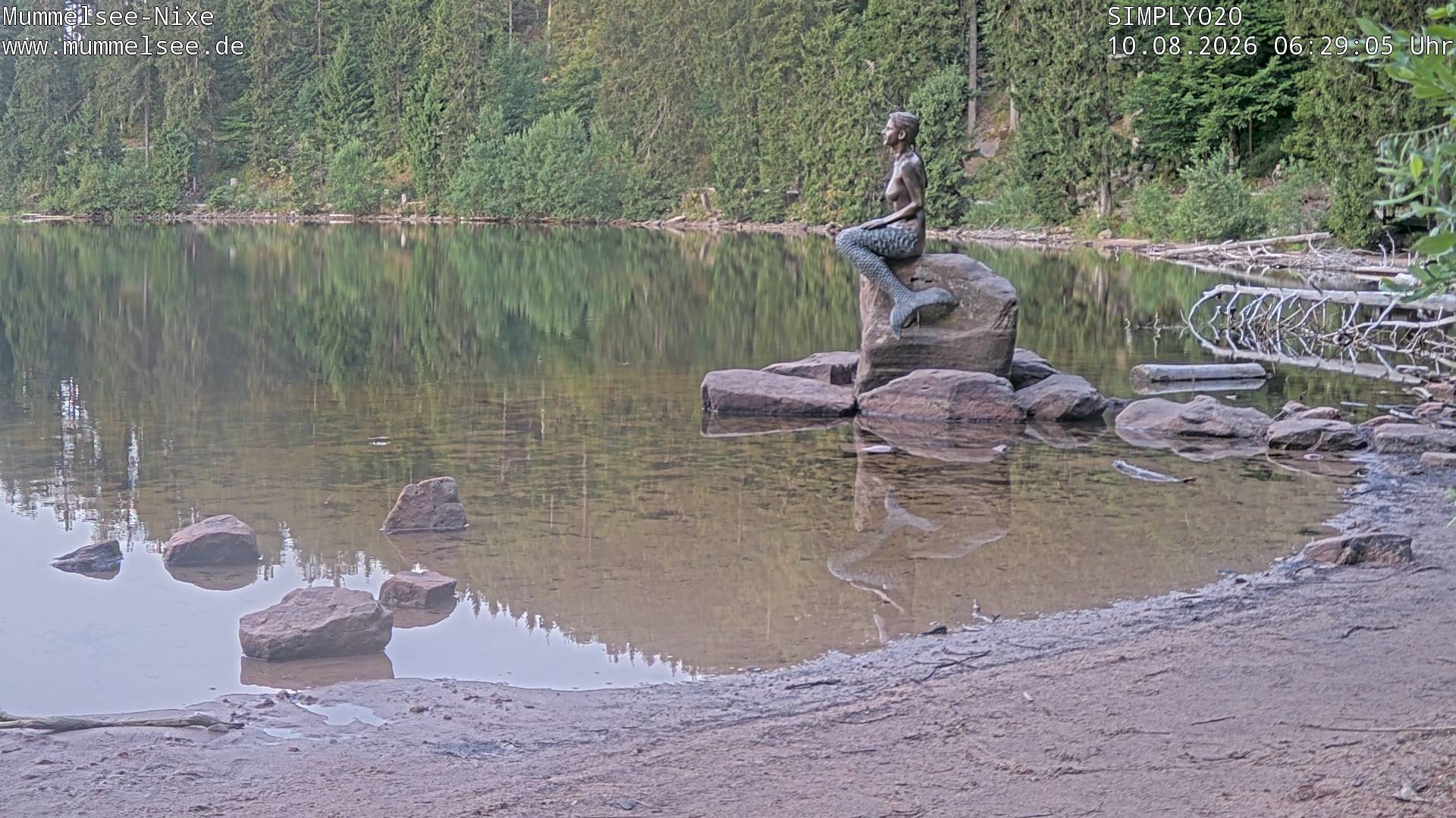 Archiv Foto Webcam Ufer Mummelsee
