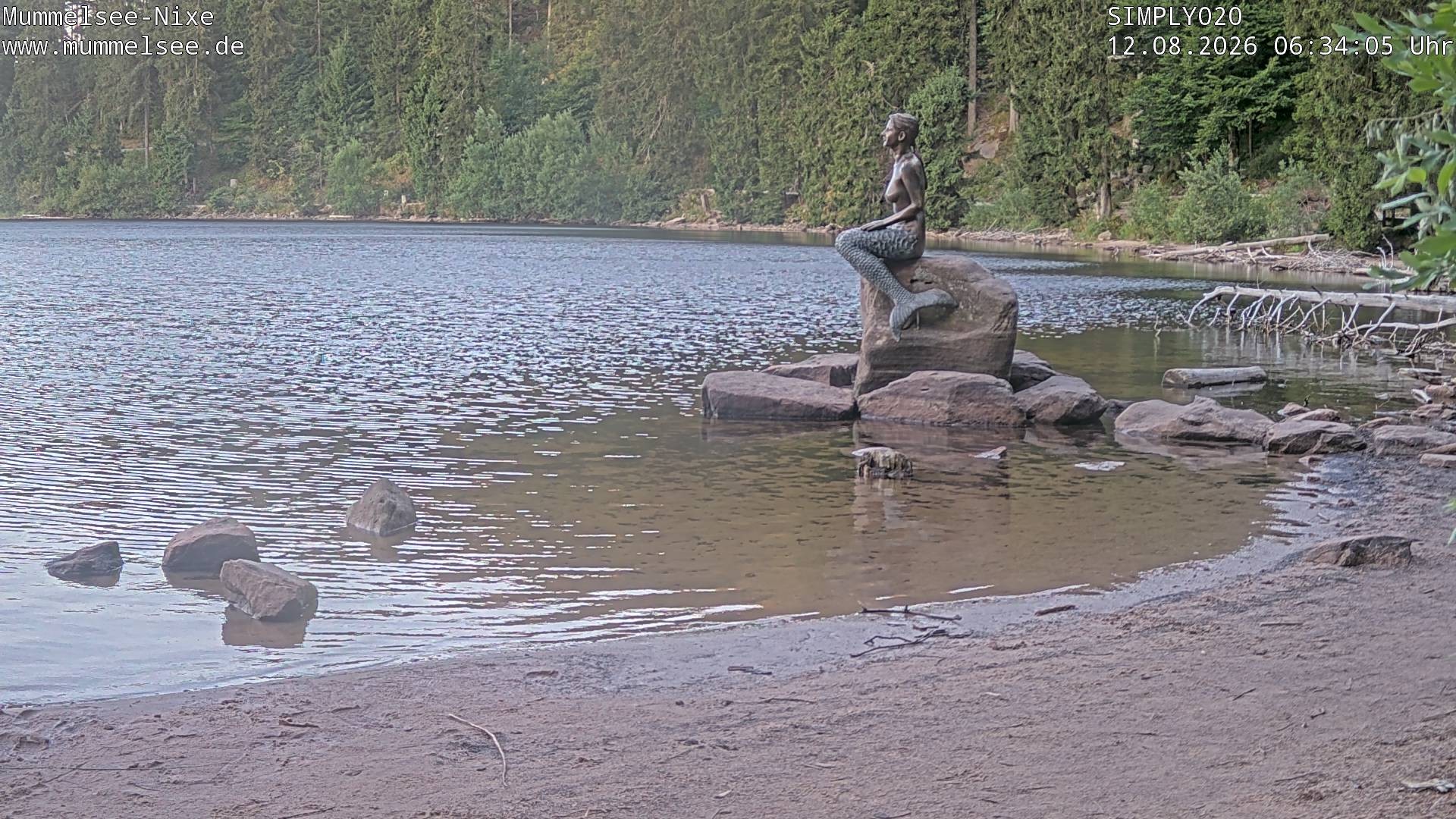 Archiv Foto Webcam Ufer Mummelsee