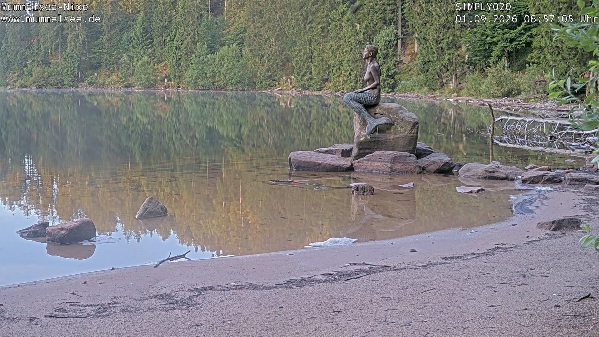 Archiv Foto Webcam Ufer Mummelsee