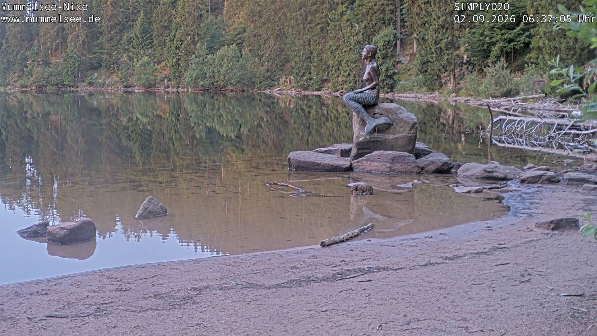 Archiv Foto Webcam Ufer Mummelsee