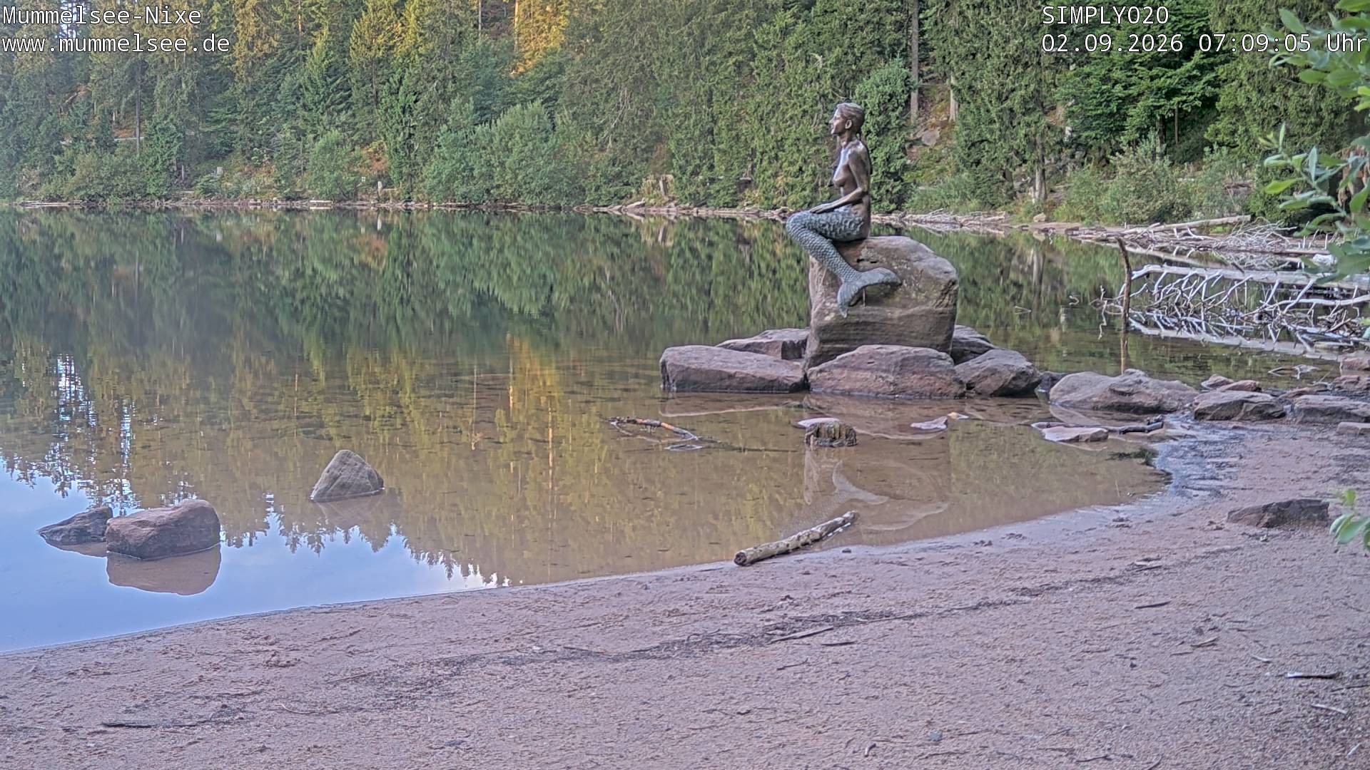 Archiv Foto Webcam Ufer Mummelsee