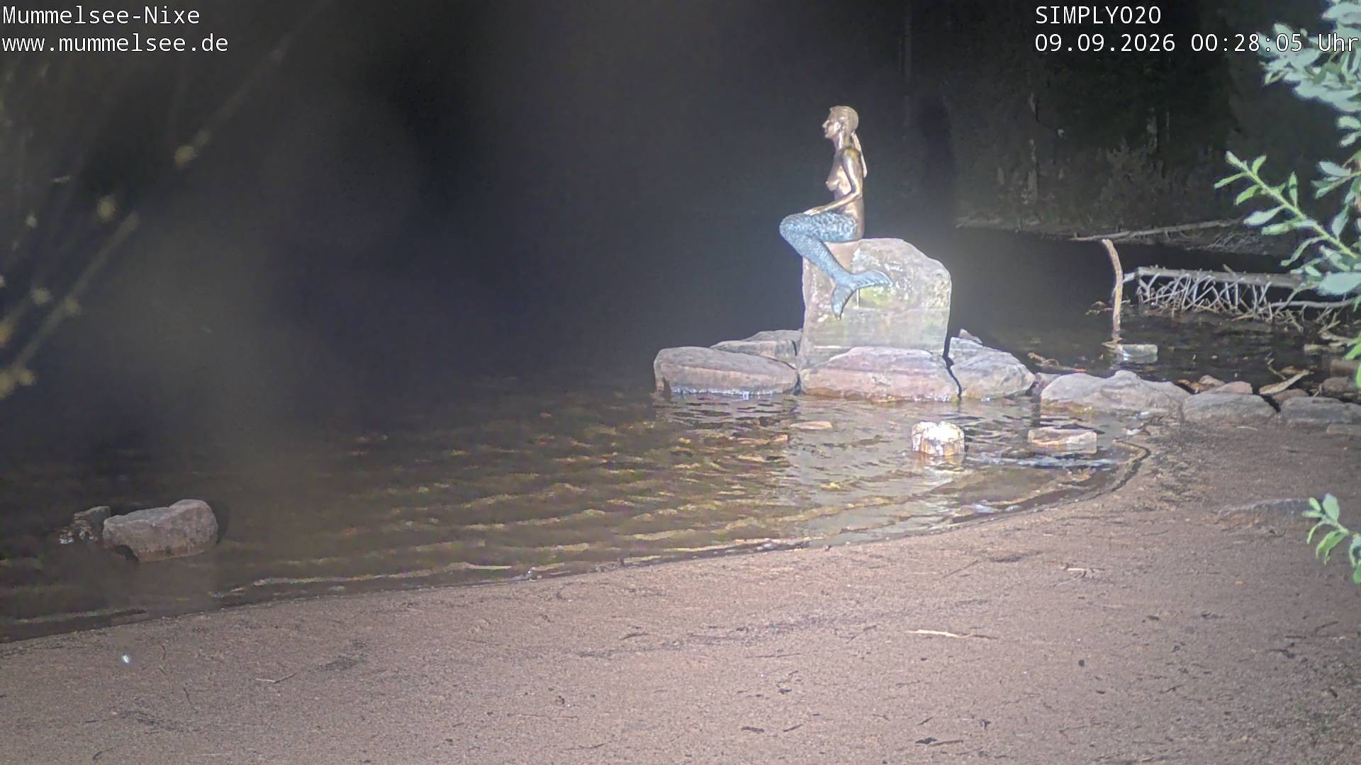 Archived image Webcam Lake Mummelsee - Black Forest