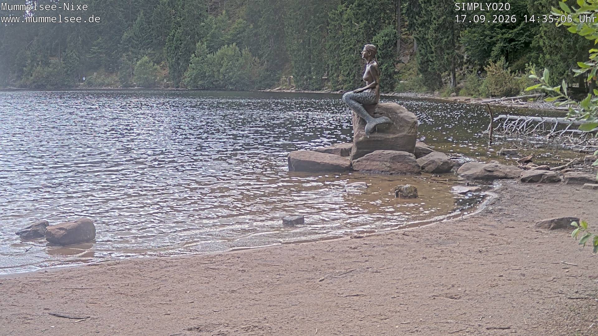 Archiv Foto Webcam Ufer Mummelsee