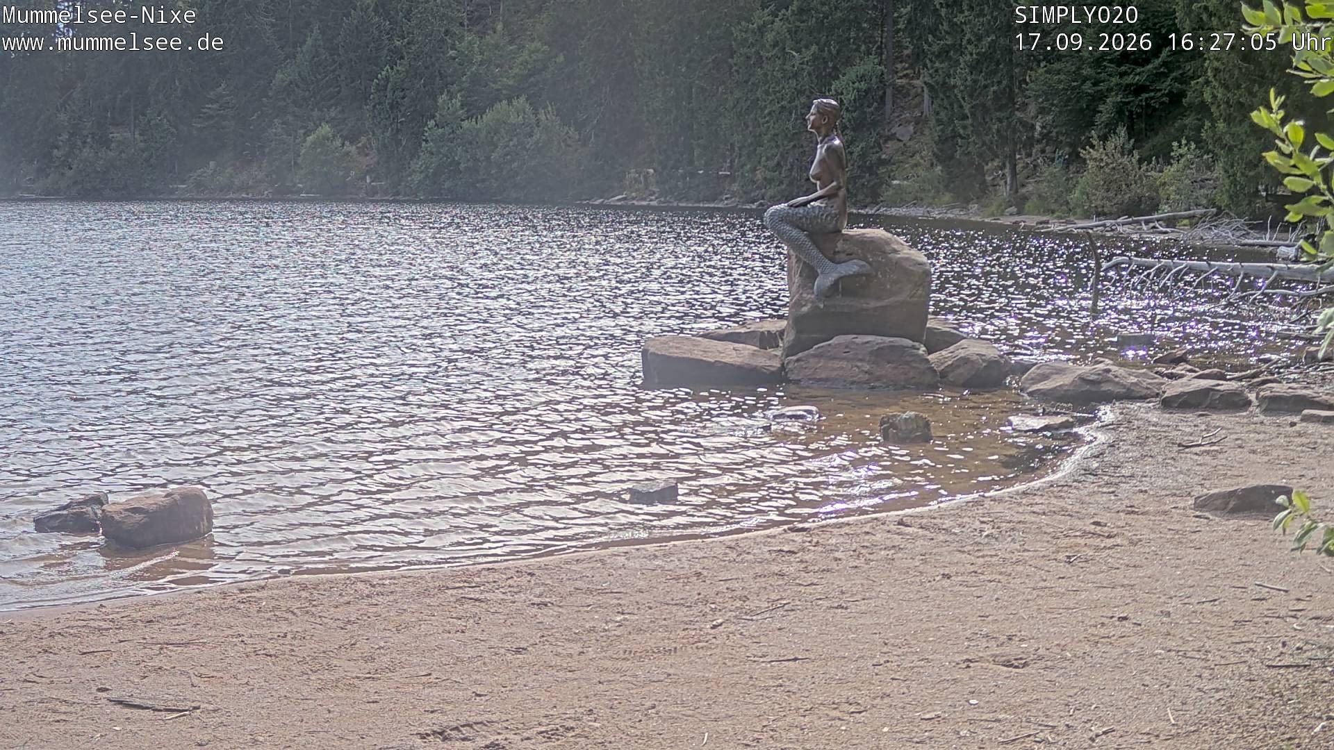 Archiv Foto Webcam Ufer Mummelsee