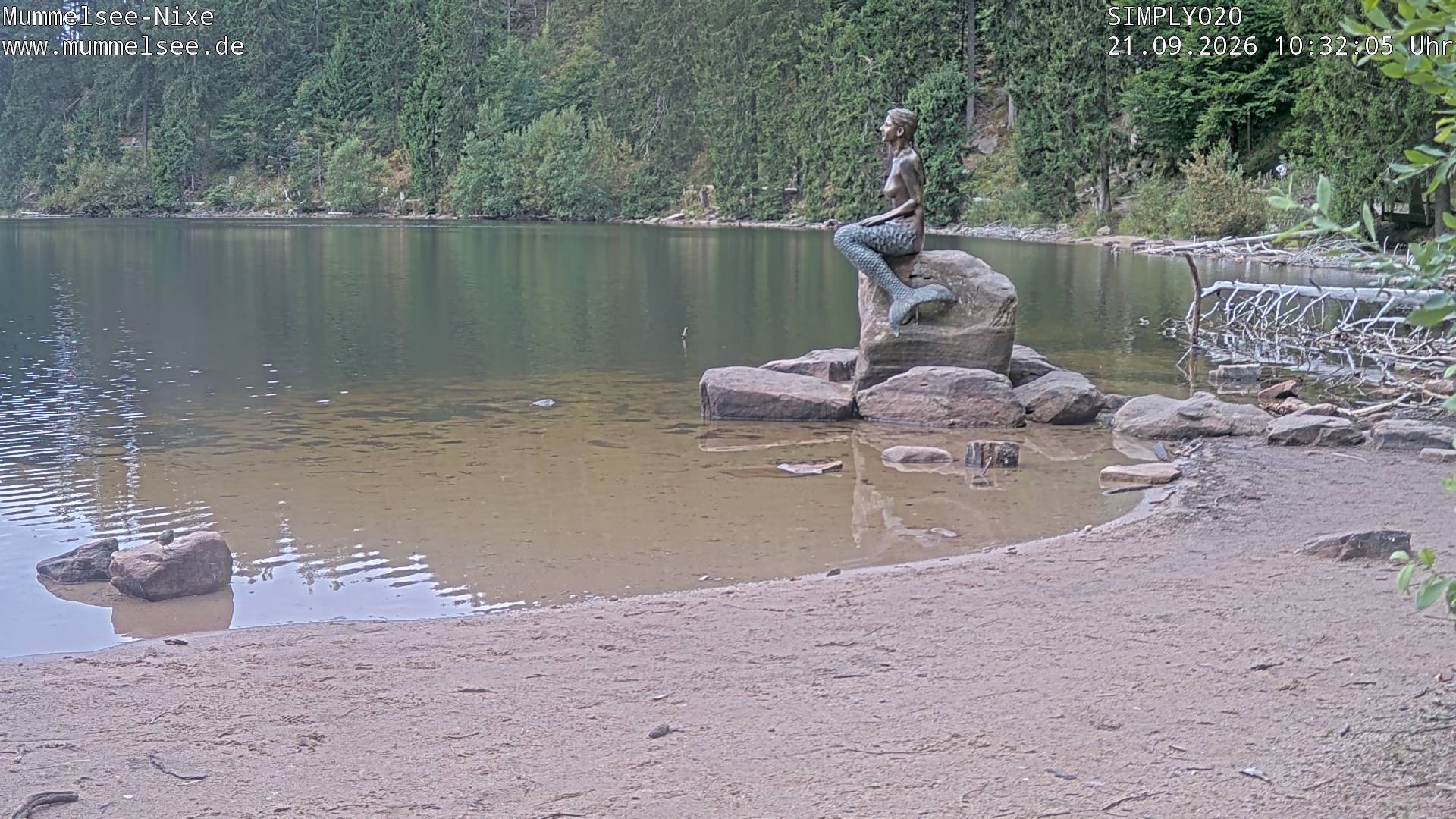 Archiv Foto Webcam Ufer Mummelsee