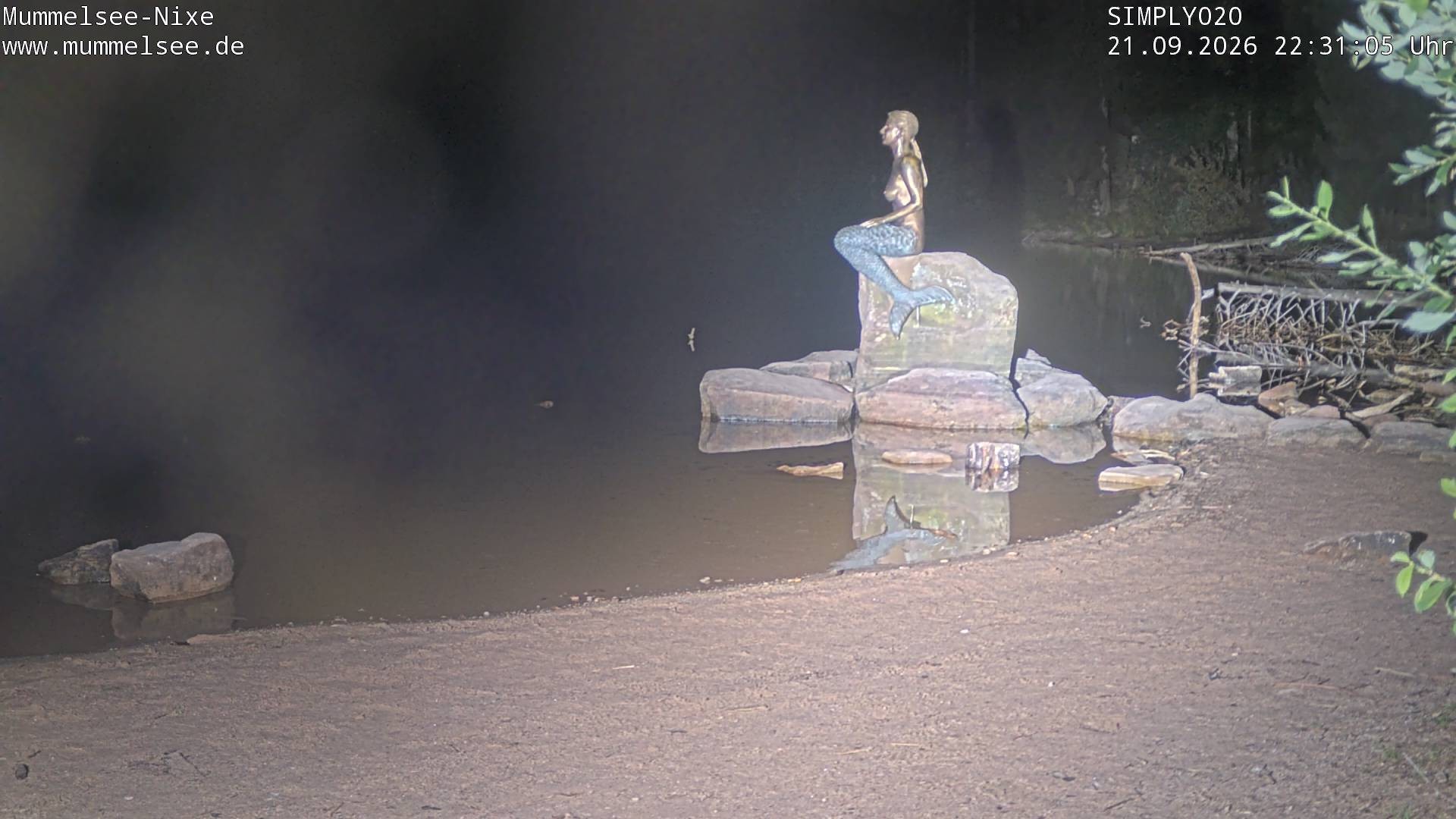 Archived image Webcam Lake Mummelsee - Black Forest
