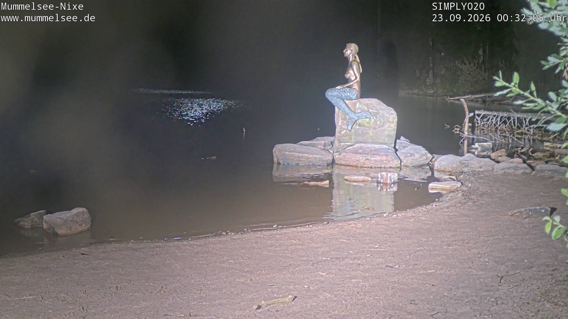 Archived image Webcam Lake Mummelsee - Black Forest