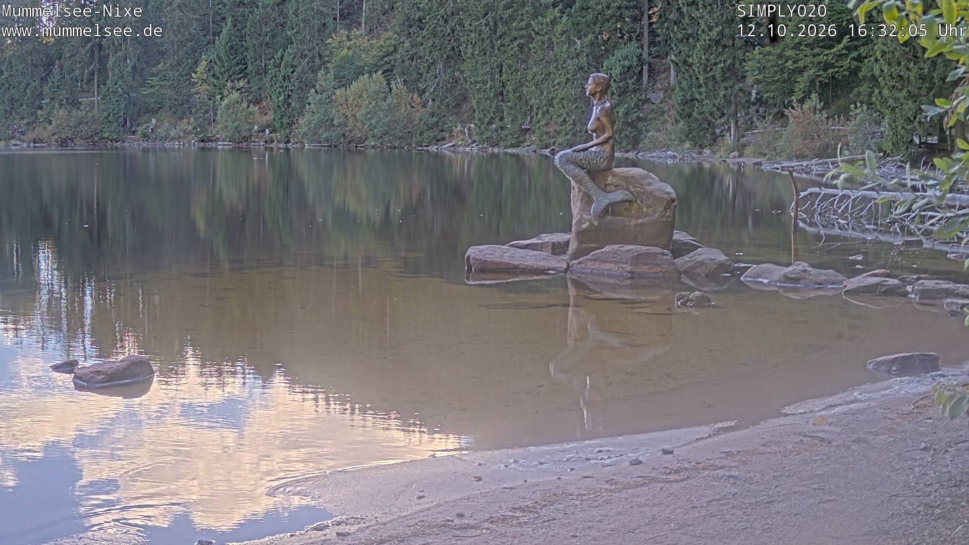 Archiv Foto Webcam Ufer Mummelsee