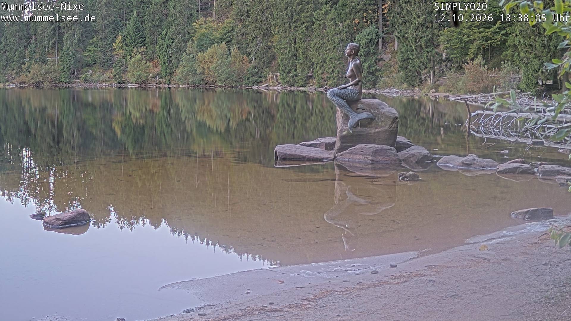 Archiv Foto Webcam Ufer Mummelsee