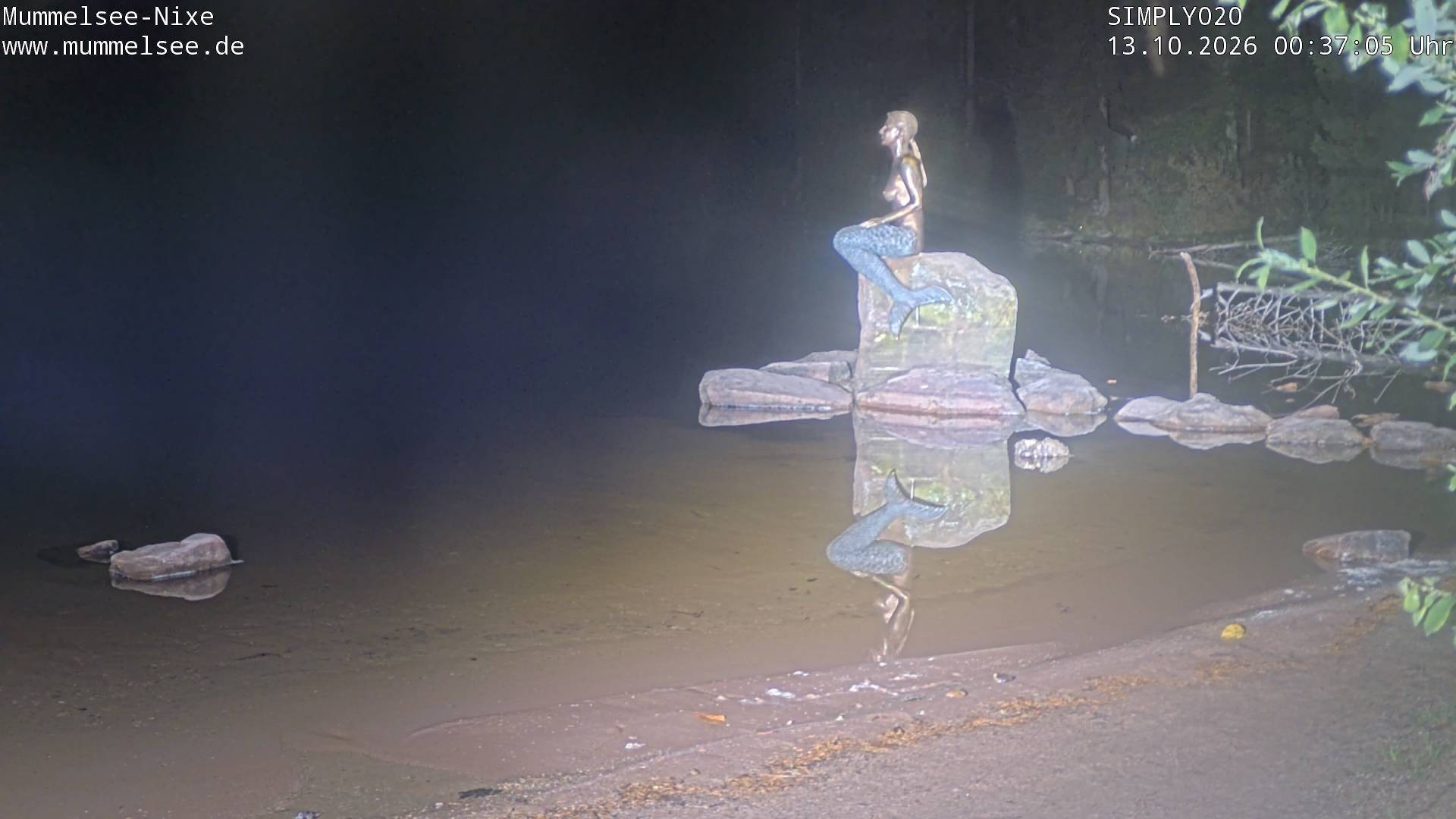 Archived image Webcam Lake Mummelsee - Black Forest