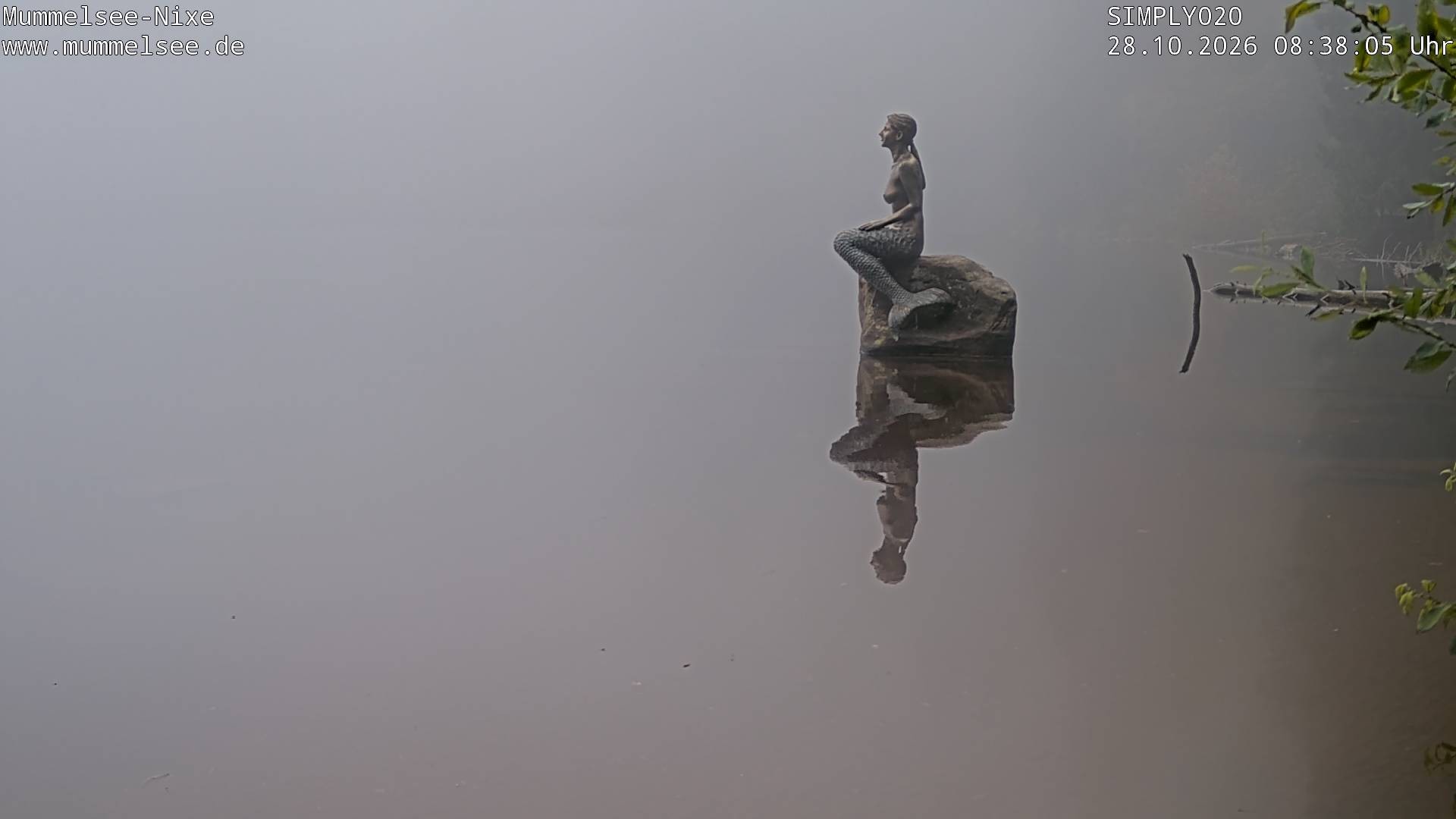 Archived image Webcam Lake Mummelsee - Black Forest
