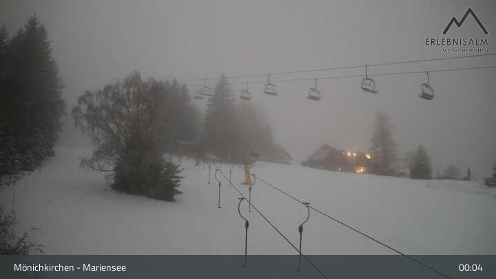 Archiv Foto Webcam Mönichkirchner Schwaig, Mönichkirchen