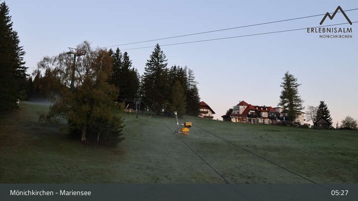 Archiv Foto Webcam Mönichkirchner Schwaig, Mönichkirchen