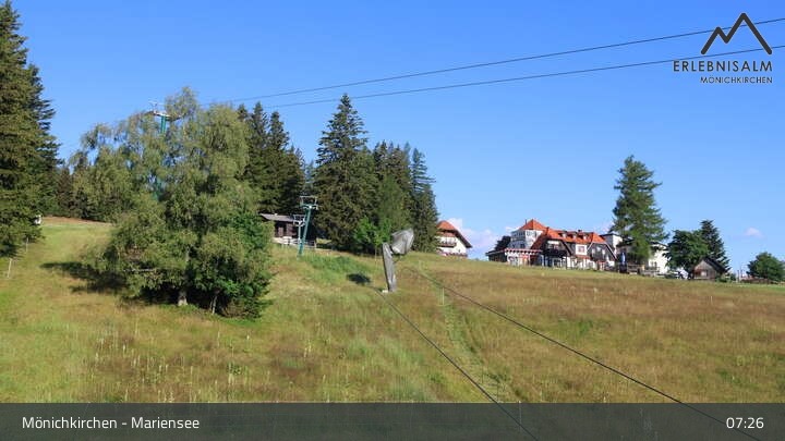 Archiv Foto Webcam Mönichkirchner Schwaig, Mönichkirchen