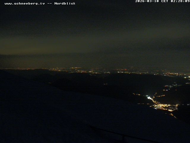 Archiv Foto Webcam Fischerhütte - Puchberg am Schneeberg