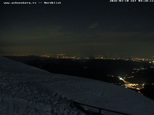 Archiv Foto Webcam Fischerhütte - Puchberg am Schneeberg