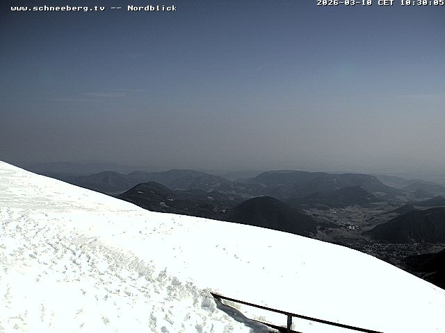 Archiv Foto Webcam Fischerhütte - Puchberg am Schneeberg