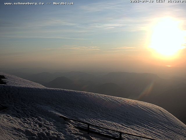 Archiv Foto Webcam Fischerhütte - Puchberg am Schneeberg