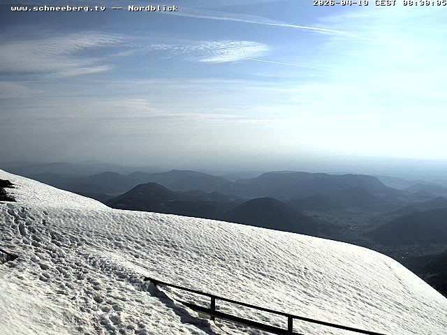 Archiv Foto Webcam Fischerhütte - Puchberg am Schneeberg