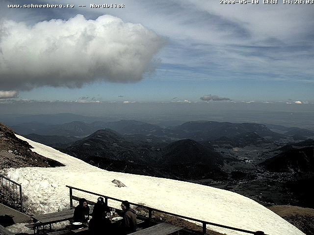 Archived image Webcam Puchberg am Schneeberg - Fischerhütte