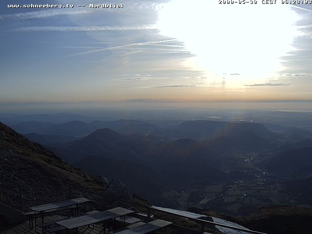 Archiv Foto Webcam Fischerhütte - Puchberg am Schneeberg