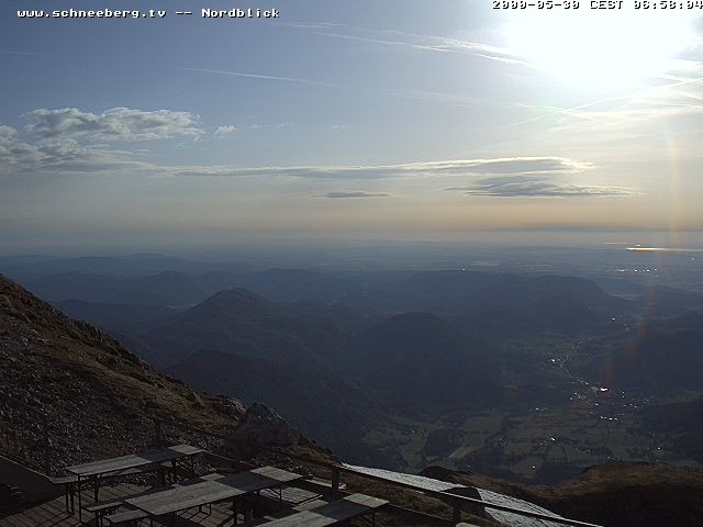 Archiv Foto Webcam Fischerhütte - Puchberg am Schneeberg
