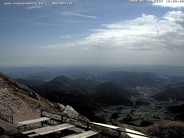 Archiv Foto Webcam Fischerhütte - Puchberg am Schneeberg