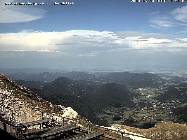Archiv Foto Webcam Fischerhütte - Puchberg am Schneeberg