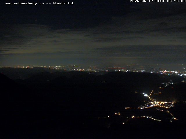 Archiv Foto Webcam Fischerhütte - Puchberg am Schneeberg