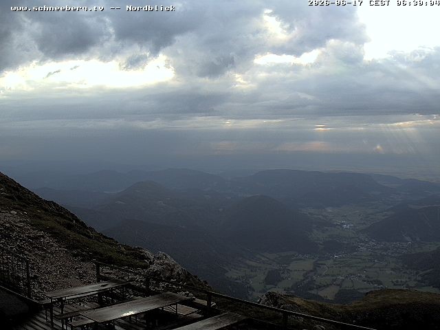 Archiv Foto Webcam Fischerhütte - Puchberg am Schneeberg
