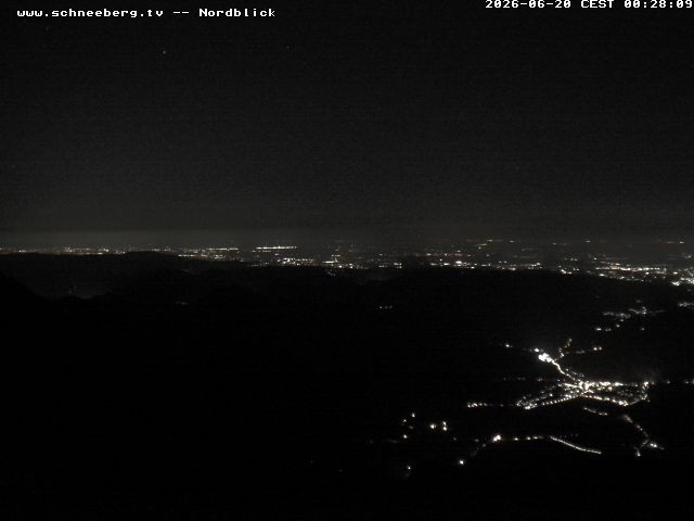 Archiv Foto Webcam Fischerhütte - Puchberg am Schneeberg