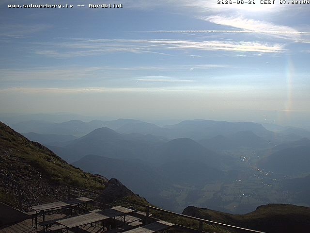 Archiv Foto Webcam Fischerhütte - Puchberg am Schneeberg