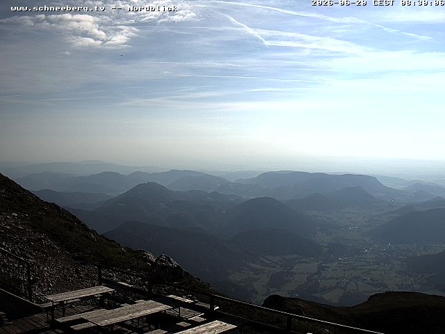 Archiv Foto Webcam Fischerhütte - Puchberg am Schneeberg