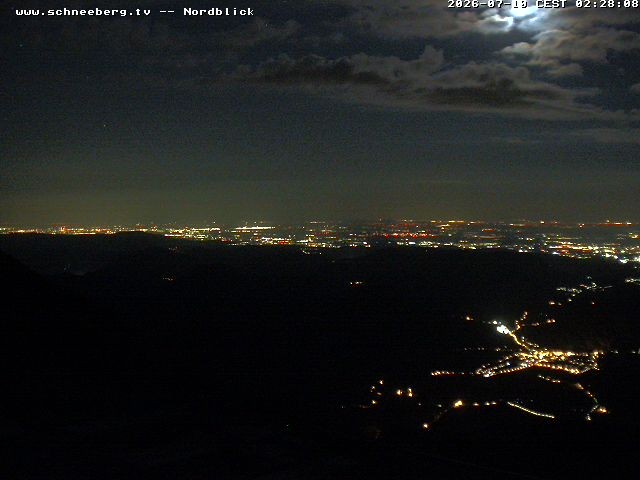 Archiv Foto Webcam Fischerhütte - Puchberg am Schneeberg