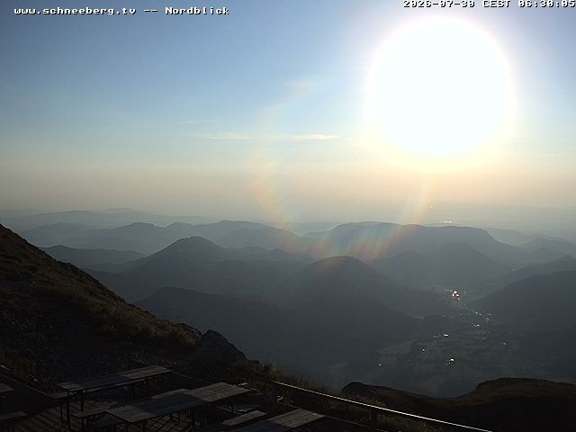 Archiv Foto Webcam Fischerhütte - Puchberg am Schneeberg