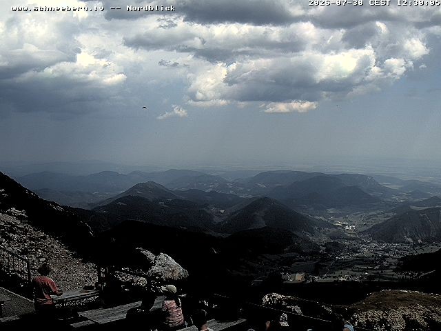 Archiv Foto Webcam Fischerhütte - Puchberg am Schneeberg