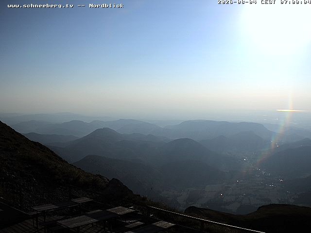 Archiv Foto Webcam Fischerhütte - Puchberg am Schneeberg